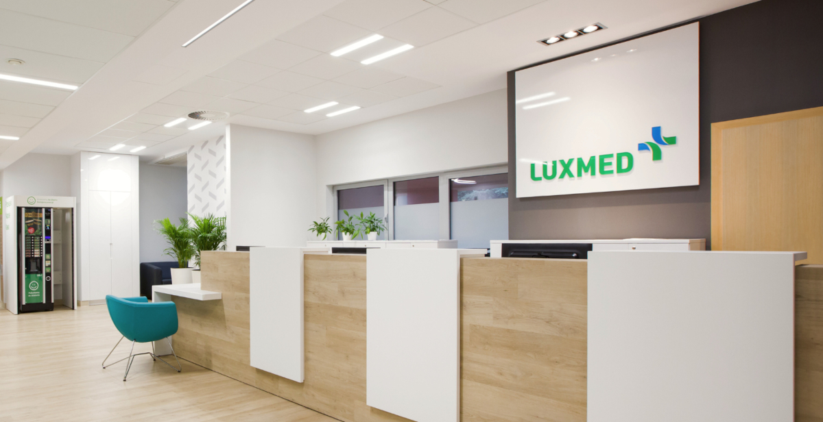 Recepcja w&nbsp;Luxmed