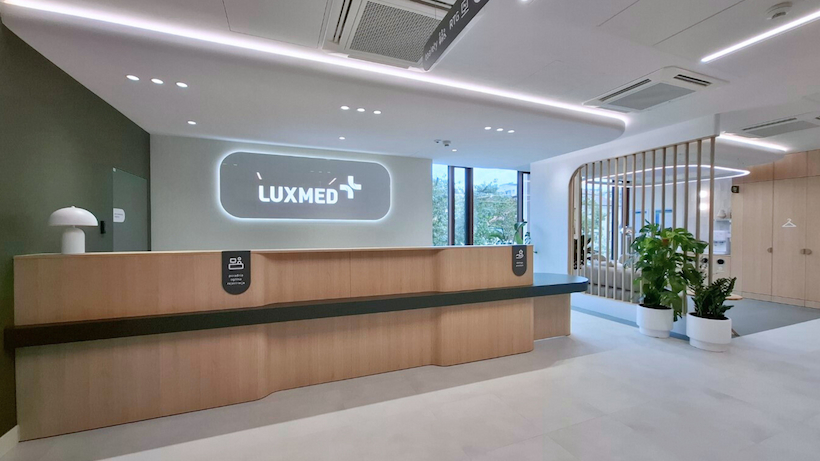Recepcja w&nbsp;Luxmed