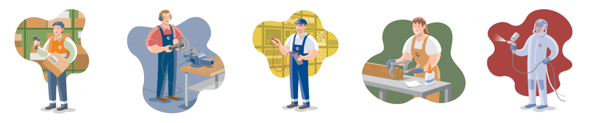 Grafika górna Grafika górna z logo firmy Dremo