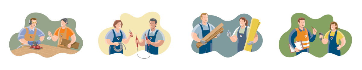 Grafika górna Grafika górna z logo firmy Dremo