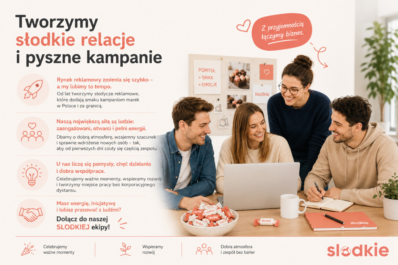 Tworzymy słodkie relacje i&nbsp;pyszne kampanie.